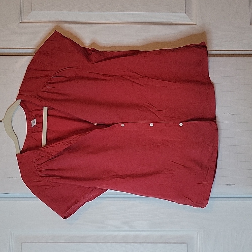 Old navy Short sleeve casual shirt orange